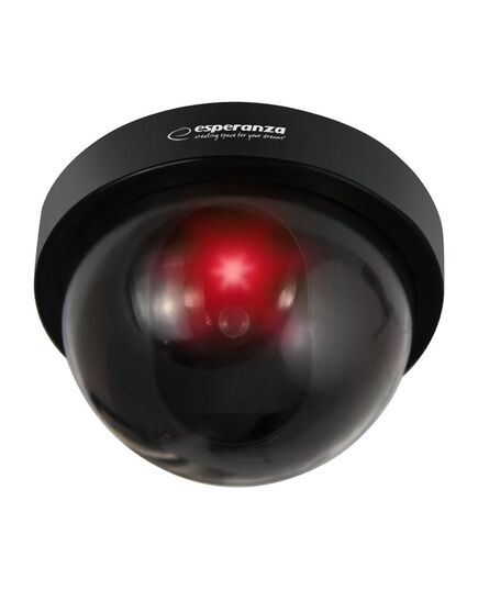 ESPERANZA ΨΕΎΤΙΚΗ ΚΆΜΕΡΑ CCTV ECA101 ΜΕ LED, ΜΑΎΡΗ