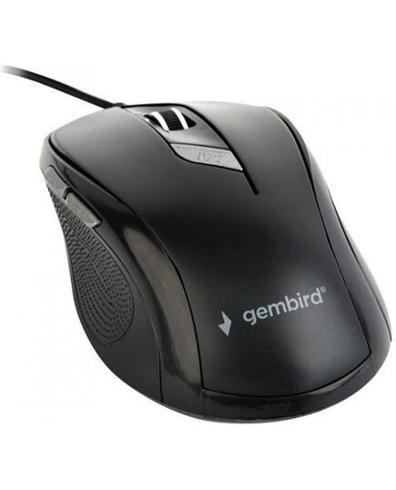 GEMBIRD MUS-6B-01 MOUSE (OPTICAL; 1600 DPI; BLACK) (MUS-6B-01) (GEMMUS-6B-01)