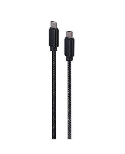 GEMBIRD CABLE USB TYPE-C -> USB TYPE-C 1.8M CHARGING/DATA TRANSMISSION BLACK (CCDB-MUSB2B-CMCM-6) (GEMCCDB-MUSB2B-CMCM-6)