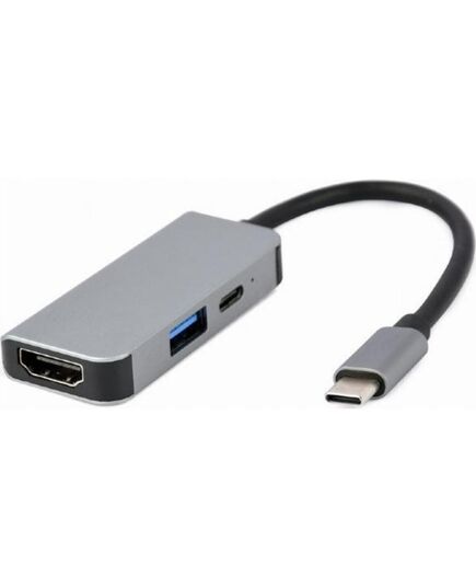 GEMBIRD HUB USB-C PD HDMI USB 3.1 (A-CM-COMBO3-02) (GEMA-CM-COMBO3-02)