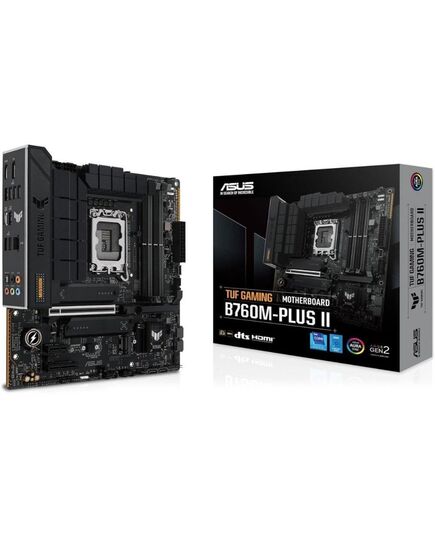 ASUS TUF GAMING B760M-PLUS II INTEL B760 LGA 1700 MICRO ATX (90MB1HD0-M0EAY0) (ASU90MB1HD0-M0EAY0)