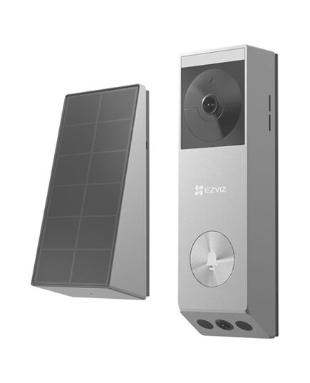 EZVIZ BATTERY VIDEO DOORBELL EZVIZ EP3X PRO DUAL-LENS 2K/FHD WITH SOLAR PANEL (CS-EP3X PRO)