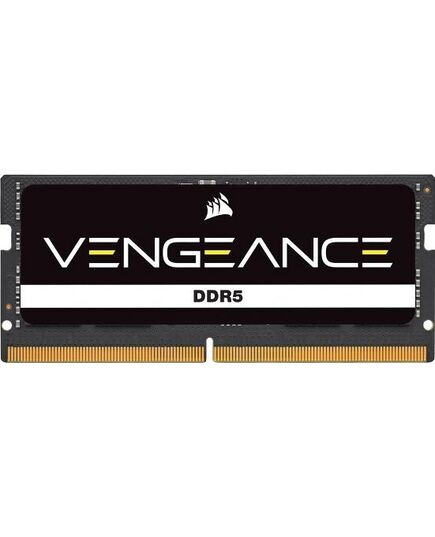 CORSAIR RAM SODIMM XMS5 16GB CMSX16GX5M1A5200C44, DDR5, 5200MHZ, LATENCY 44-44-44-84, 1.1V, VENGEANCE, BLACK, LTW.
