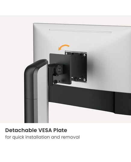 BRATECK ΒΆΣΗ ΓΡΑΦΕΊΟΥ ΟΘΌΝΗΣ LDT70-T01, 17-49", ΈΩΣ 18KG, HEAVY DUTY