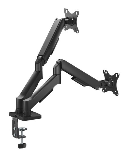 POWERTECH ΒΆΣΗ ΓΡΑΦΕΊΟΥ ΓΙΑ 2X ΟΘΌΝΕΣ PT-1425, 17-32", ΈΩΣ 9KG