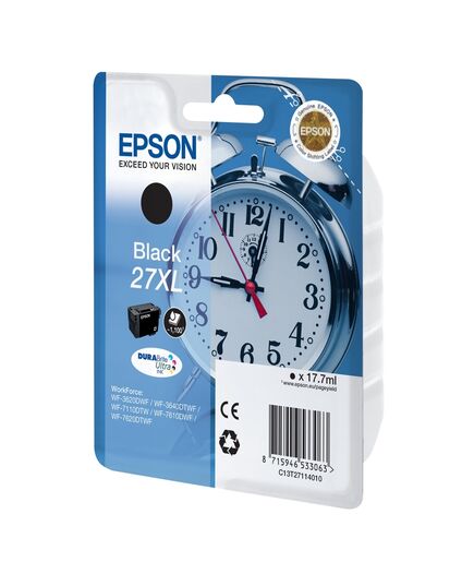 EPSON ΜΕΛΆΝΙ INKJET SERIES 27 XL BLACK (C13T27114012) (EPST271140)