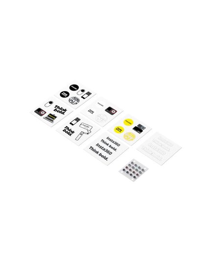 INSTA360 BUTTON STICKER SET - TACTILE BUTTON STICKERS, LOCATE EASIER THE BUTTONS