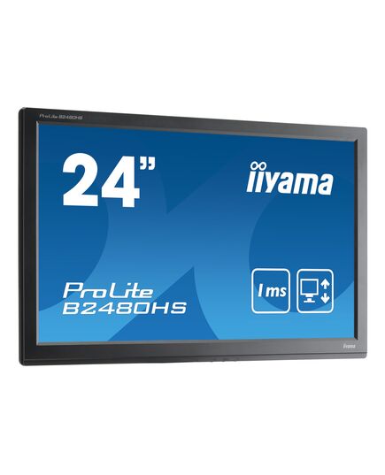IIYAMA USED ΟΘΌΝΗ B2480H LED, 24" 1920X1080, VGA/DVI/HDMI, ΧΩΡΊΣ ΒΆΣΗ, GRADE B