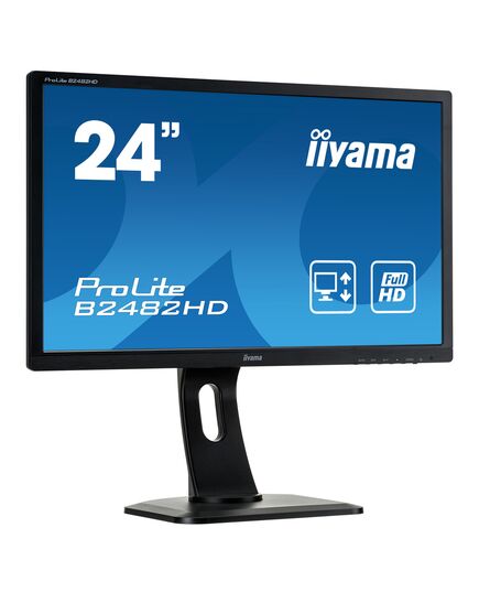 IIYAMA USED ΟΘΌΝΗ B2482HD LED, 24" 1920X1080, VGA/DVI, GRADE A