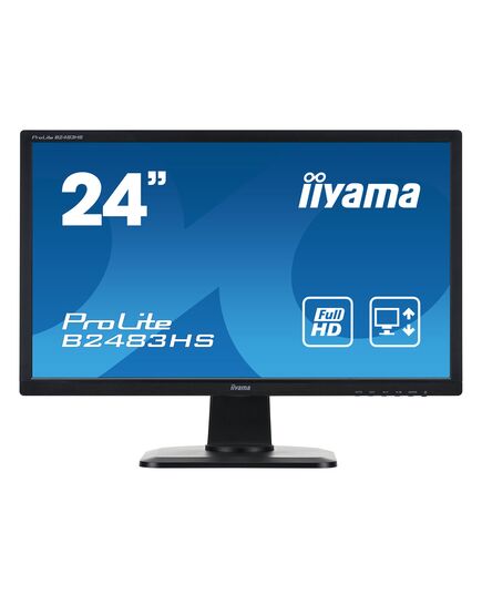IIYAMA USED ΟΘΌΝΗ B2483HS LED, 24" 1920X1080, VGA/HDMI/DISPLAYPORT, GRADE B