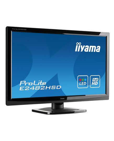 IIYAMA USED ΟΘΌΝΗ E2482HSD LED, 23.6" 1920X1080, VGA/DVI, GRADE A