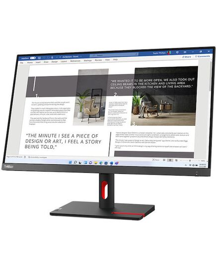 LENOVO MONITOR THINKVISION S27I-30 27'' FHD IPS, HDMI, VGA, 3YEARSW