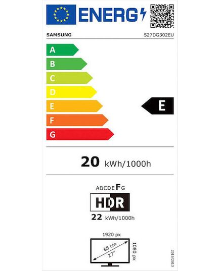SAMSUNG 27'' LS27DG302EUXEN