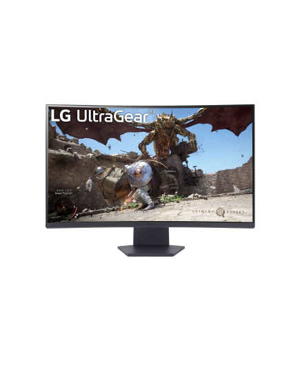 LG MONITOR 32GS60QC-B.AEUQ, CURVED VA QHD, 31.5", 16:9, 300CD/M2, 3.000:1, 1MS, 180HZ, 2560X1440, 2XHDMI/ 1XDP/ HP OUT, BLACK, 2YW.