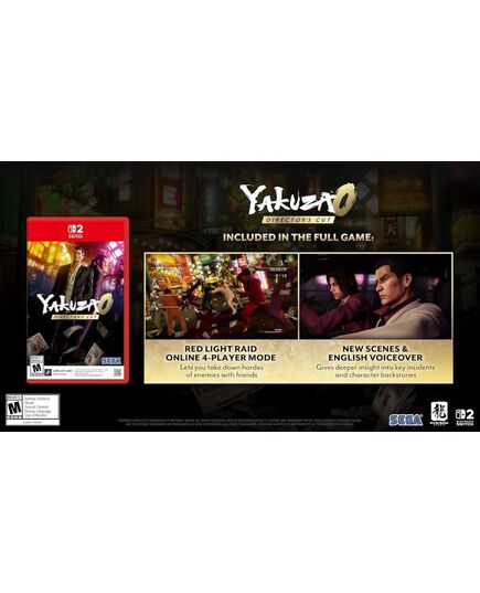 YAKUZA 0 DIRECTOR’S CUT NINTENDO SWITCH 2