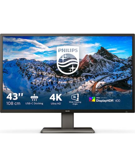 LED PHILIPS 439P1 4MS VA 4K USB-C 43"