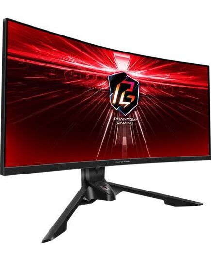 ASROCK PHANTOM PG34WQ15R3A VA CURVED GAMING MONITOR 34 QHD 2560X1440 165HZ