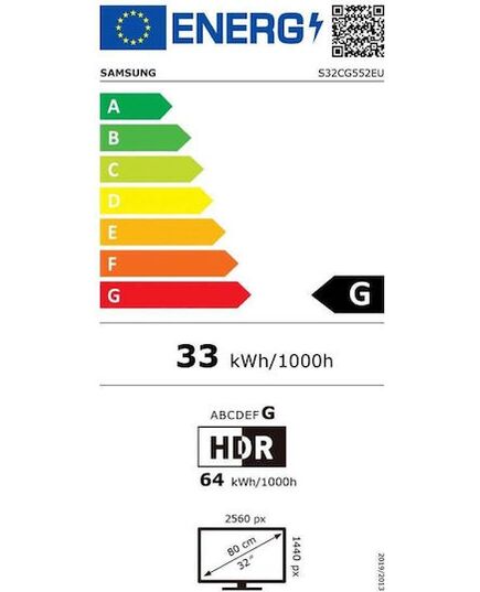 SAMSUNG 32" LS32CG552EUXEN