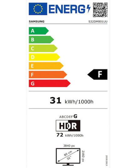 SAMSUNG 32" LS32DM801UUXDU