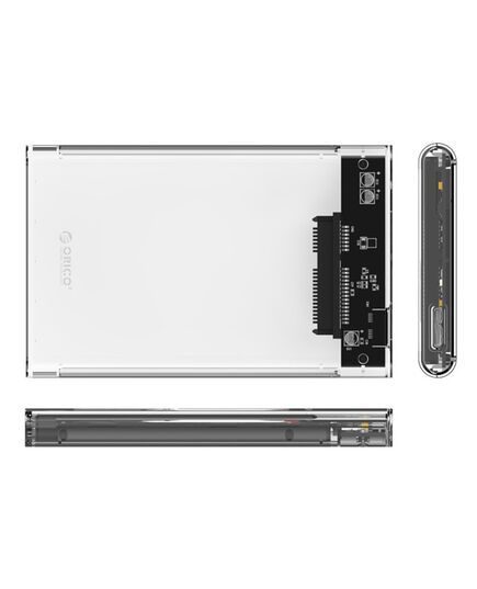 ORICO ΘΉΚΗ ΓΙΑ 2.5" SATA HDD/SSD 2139U3, 5GBPS, ΔΙΆΦΑΝΗ