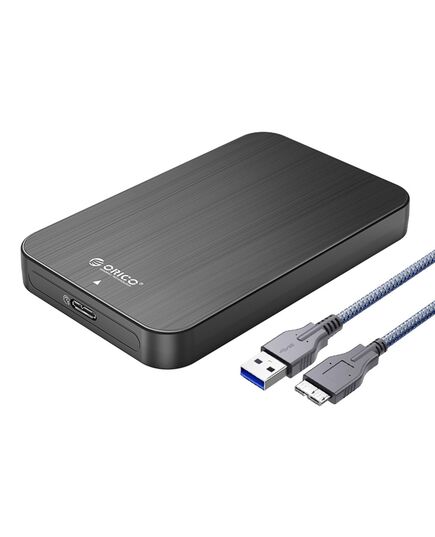 ORICO ΘΉΚΗ ΓΙΑ 2.5" SATA HDD/SSD HM25U3, 5GBPS, ΜΑΎΡΗ