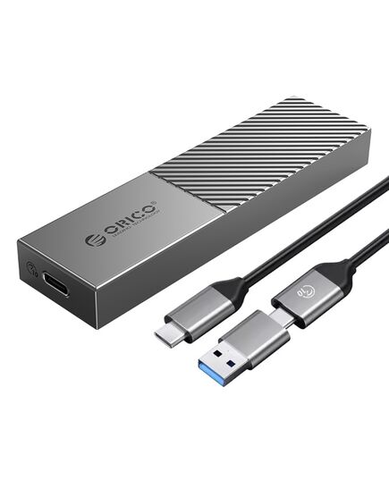 ORICO ΘΉΚΗ ΓΙΑ M.2 NVME SSD M206C3-G2, 10GBPS, ΓΚΡΙ