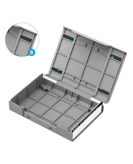 ORICO ΘΉΚΗ ΠΡΟΣΤΑΣΊΑΣ ΓΙΑ 3.5" HDD PHP35-V1, ΓΚΡΙ