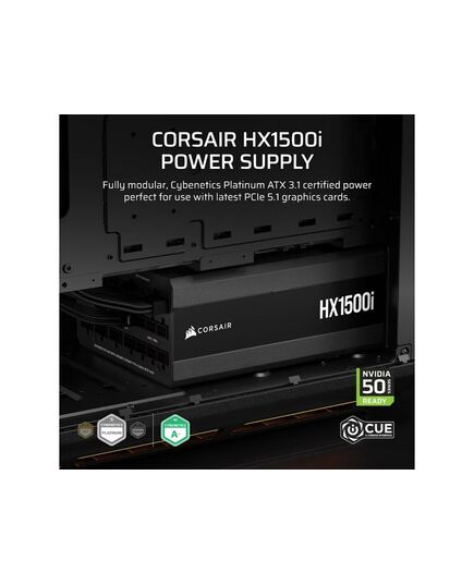 CORSAIR PSU HX1500I PLATINUM, FULLY MOD