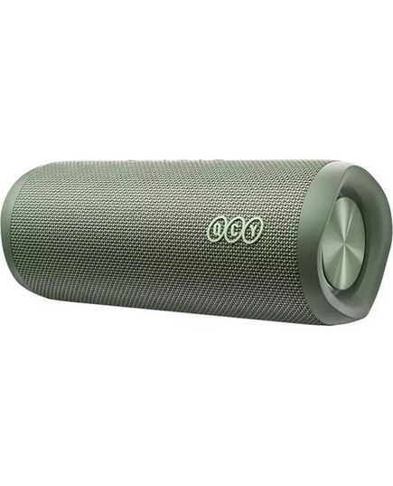 QCY SP7 GREEN -  PORTABLE BLUETOOTH SPEAKER W STEREO SOUND 40W, MIC FOR CALLS, RGB LIGHT SHOW