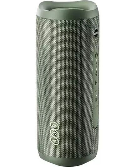 QCY SP7 GREEN -  PORTABLE BLUETOOTH SPEAKER W STEREO SOUND 40W, MIC FOR CALLS, RGB LIGHT SHOW