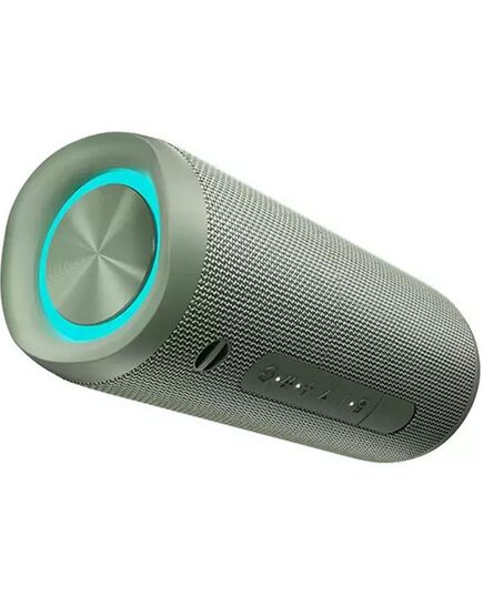 QCY SP7 GREEN -  PORTABLE BLUETOOTH SPEAKER W STEREO SOUND 40W, MIC FOR CALLS, RGB LIGHT SHOW