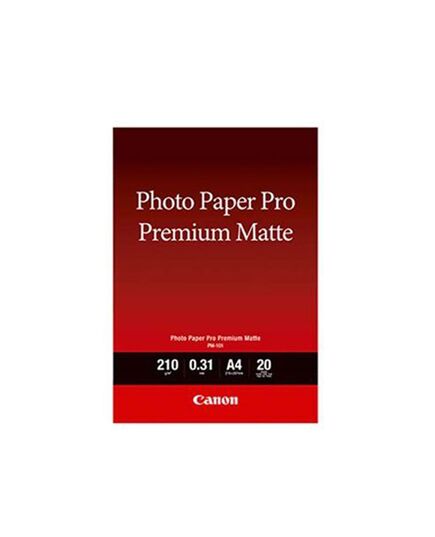 CANON ΦΩΤΟΓΡΑΦΙΚΌ ΧΑΡΤΊ PREMIUM MATTE A4 210 G/M² 20 ΦΎΛΛΑ (8657B005) (CAN-PM101A4)