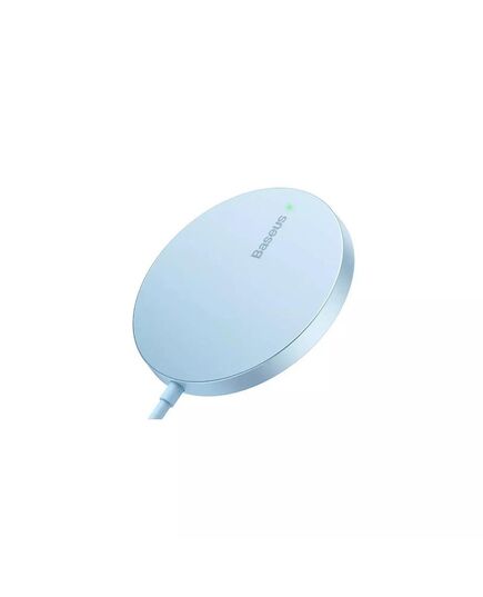 BASEUS ΜΑΓΝΗΤΙΚΌΣ ΑΣΎΡΜΑΤΟΣ ΦΟΡΤΙΣΤΉΣ SIMPLE MINI3 15W ΓΑΛΆΖΙΟ (CCJJ040303) (BASCCJJ040303)