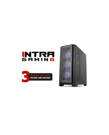 INTRA PC AMD GAMING FREE, AMD RYZEN 5 5500, 16GB DDR4 3200MHZ, NVIDIA VGA RTX 3050 6GB, 512GB SSD NVME, LAN GB, MIDI TOWER, 600W PSU, NO_OS, 3YW.