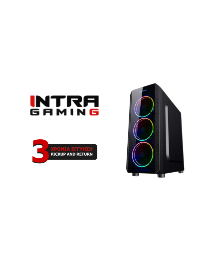 INTRA PC AMD GAMING FREE, AMD RYZEN 7 8700G, 16GB DDR5 5600MHZ, RADEON GRAPHICS, 512GB SSD NVME, LAN GB, MIDI TOWER, 600W PSU, NO_OS, 3YW.