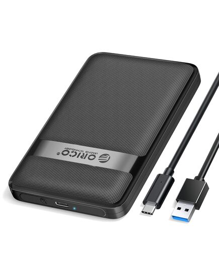 ORICO ΘΉΚΗ ΓΙΑ 2.5" SATA HDD/SSD 2577C3-V1, 6GBPS, ΜΑΎΡΗ