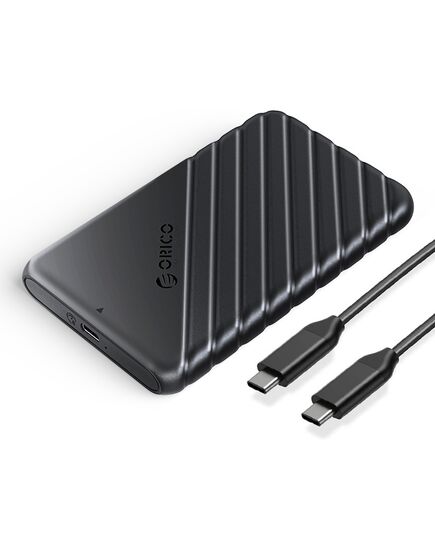 ORICO ΘΉΚΗ ΓΙΑ 2.5" SATA HDD/SSD 25PW1C-C3, 5GBPS, ΜΑΎΡΗ