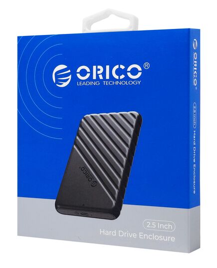 ORICO ΘΉΚΗ ΓΙΑ 2.5" SATA HDD/SSD 25PW1C-C3, 5GBPS, ΜΑΎΡΗ