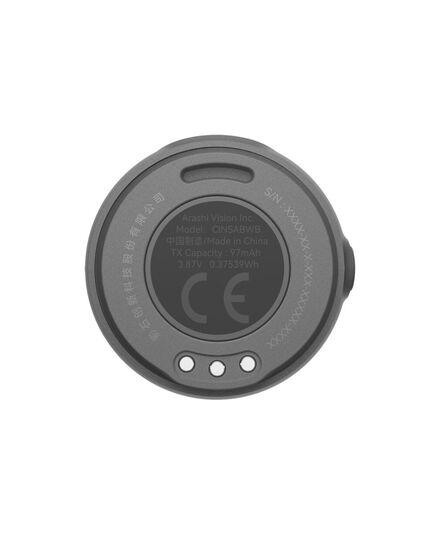 INSTA360 MIC AIR (1 TRANSMITTER, 1 RECIEVER) - 10H BATTERY, 300M WIRELESS RANGE, BUILT-IN NOISE REDU