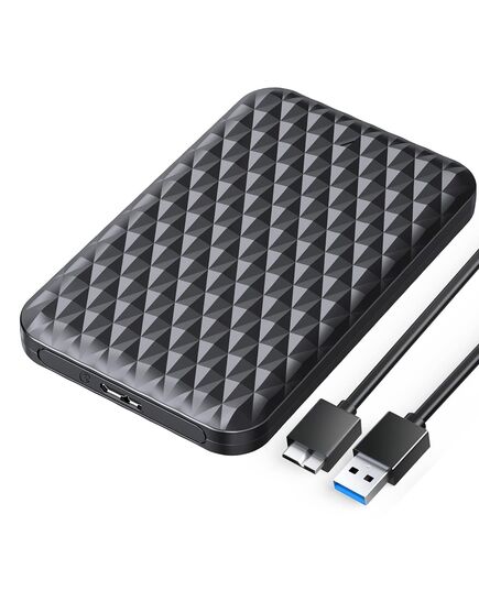 ORICO ΘΉΚΗ ΓΙΑ 2.5" SATA HDD/SSD 2520U3-V1, 5GBPS, ΜΑΎΡΗ