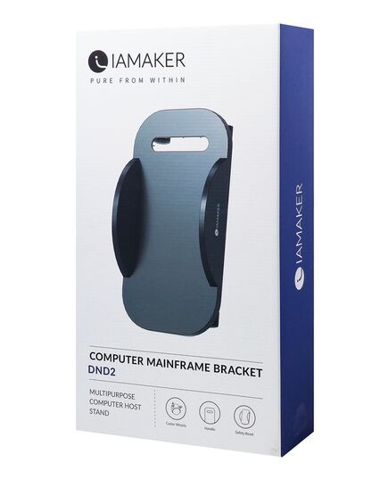 IAMAKER ΒΆΣΗ PC DND2 ΜΕ ΡΟΔΆΚΙΑ, UNIVERSAL, ΜΑΎΡΗ