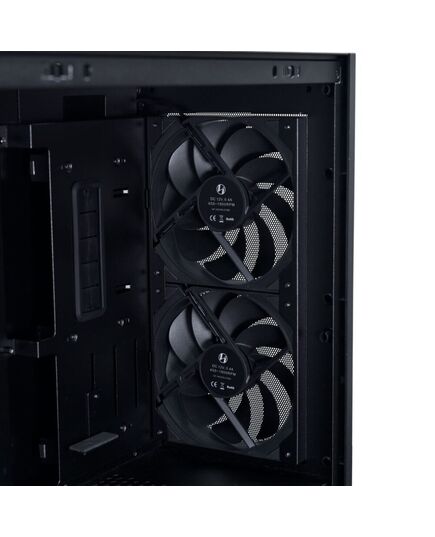LIAN LI LANCOOL 207 DIGITAL BLACK - 6" LCD SCREEN - ATX PC CASE (4 FANS) 2 X 140MM & 2 X 120MM PWM