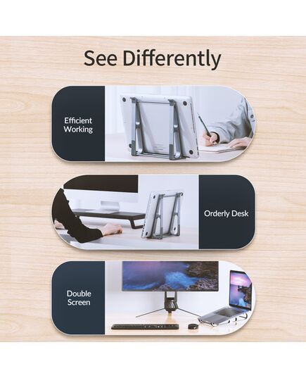 ORICO ΒΆΣΗ ΓΙΑ LAPTOP MA15, 11-17.4", ΜΕΤΑΛΛΙΚΉ, ΓΚΡΙ