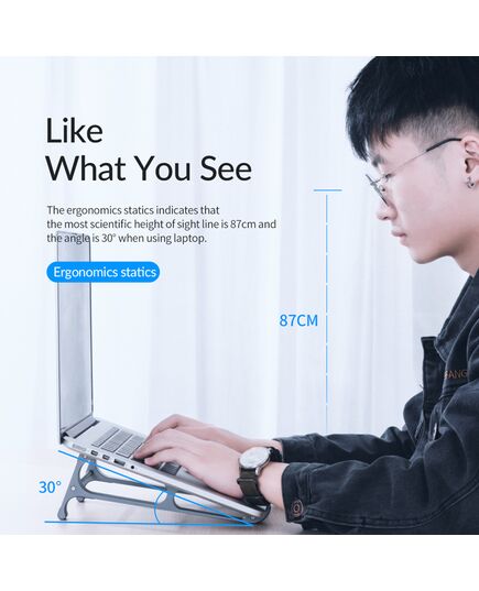 ORICO ΒΆΣΗ ΓΙΑ LAPTOP MA15, 11-17.4", ΜΕΤΑΛΛΙΚΉ, ΓΚΡΙ