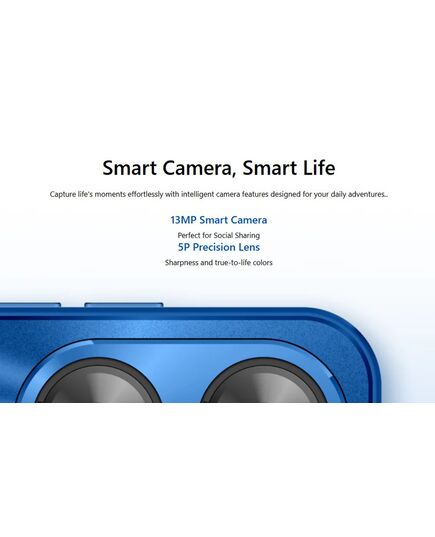 MEIZU SMARTPHONE MBLUE 21, 6.79", 6/128GB, 4900MAH, ΜΑΎΡΟ