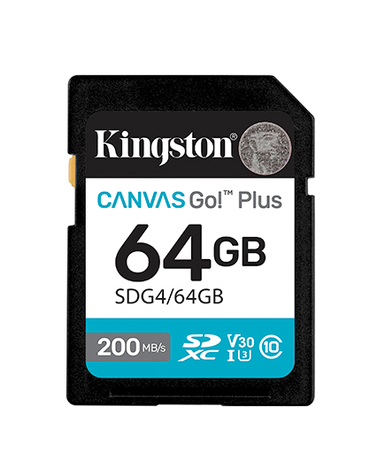 64GB SDXC CANVAS GO PLUS G4