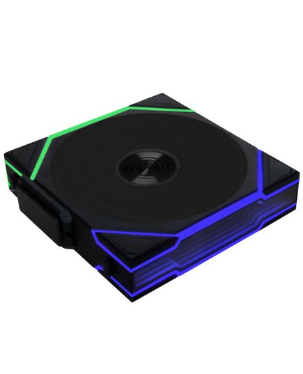 LIAN LI UNI FAN TL-LCD WIRELESS REVERSE 120 BLACK (1PC) CASE FAN