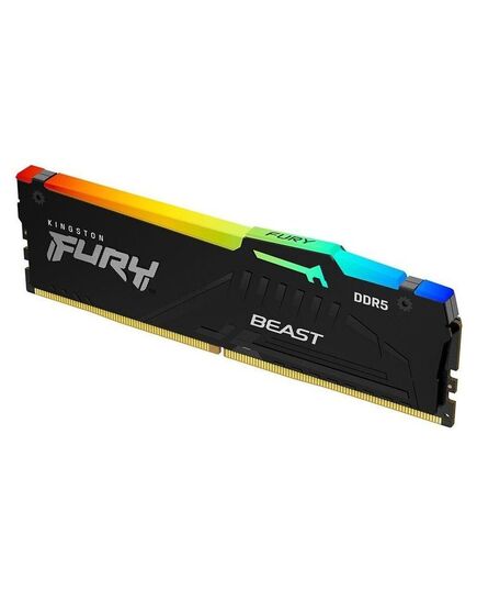 KINGSTON MEMORY KF556C40BB2A-32  FURY BEAST BLACK RGB DDR5, 5600MT/S, 32GB