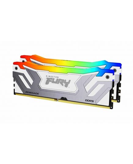 KINGSTON MEMORY CUDIMM KF588CU42RWAK2-48 FURY RENEGADE WHITE RGB DDR5, 8800MT/S, 48GB KIT OF 2