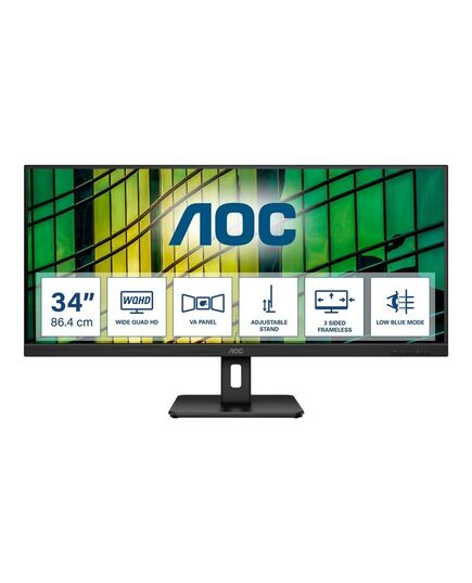 AOC U34E2M/BK ULTRAWIDEVA MONITOR 34'' (U34E2M/BK) (AOCU34E2M)